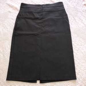 LAST CHANCE! ABN dark gray pencil skirt, size 8